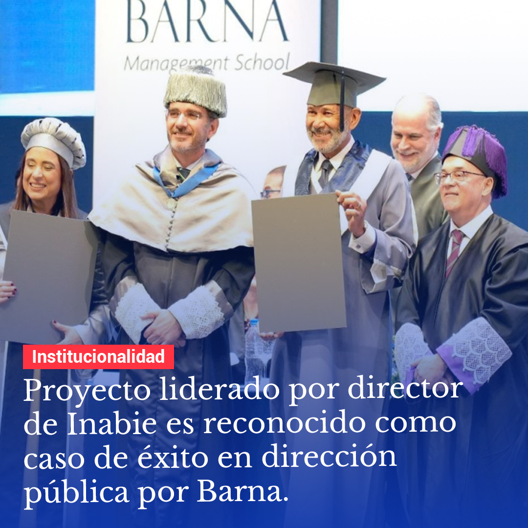 En Barna reconocen proyecto liderado por director de Inabie como caso de éxito en dirección pública @inabierd 

👉🏻  809.do/en-barna-recon…

#809do #Barna #DireccionPublica #INABIE #Institucionalidad