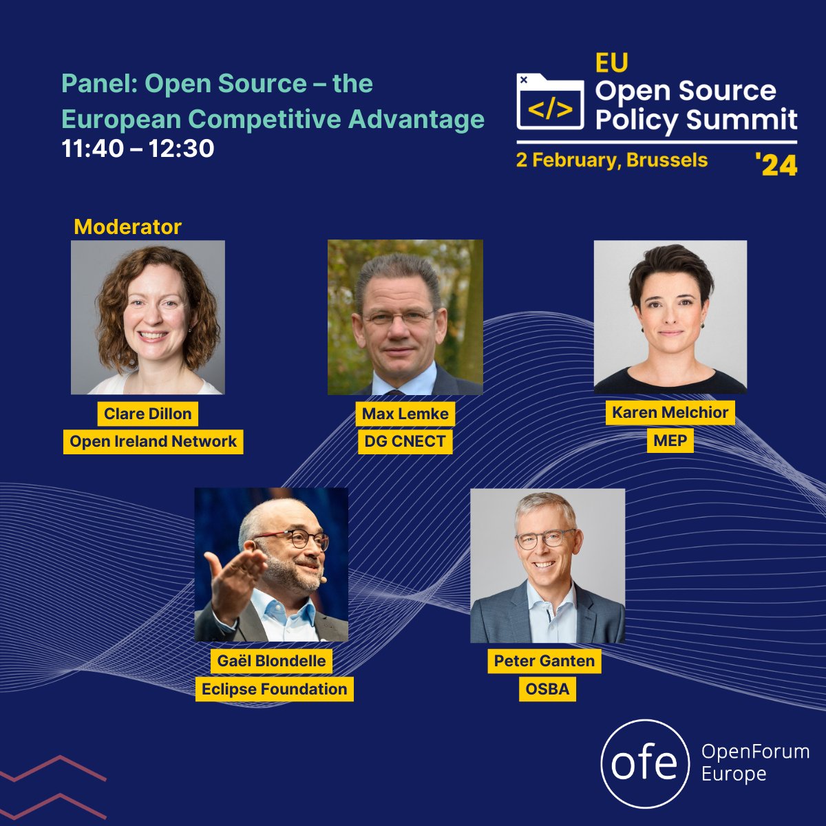 OpenForum Europe (@openforumeurope) on Twitter photo <a href="/ITUBDTDirector/">Cosmas Zavazava</a> <a href="/camillabruckner/">Camilla Brückner</a> <a href="/CarlaMontesi/">Carla Montesi</a> <a href="/ComparinDebora/">Debora Comparin</a> <a href="/miapetrakumpula/">Miapetra Kumpula-Natri</a> <a href="/lehors/">Arnaud J Le Hors @lehors@w3c.social</a> <a href="/smaffulli/">Stefano Maffulli @ed@opensource.org</a> <a href="/ColanninoJustin/">Justin Colannino</a> <a href="/brianbehlendorf/">brianbehlendorf</a> 🌐 Join us for a game-changing discussion on "Open Source - The European Competitive Advantage"! 🚀 From IoT to reshaping SME strategies, discover how open source fuels Europe's digital growth with <a href="/karmel80/">Karen Melchior</a>, @JPBalanca, <a href="/gblondelle/">Gaël Blondelle</a>, <a href="/claredillon/">claredillon</a>, <a href="/peterganten/">Peter Ganten 📯 @peterganten.bsky.social</a> 🇪🇺💡 <a href="/ITUBDTDirector/">Cosmas Zavazava</a> <a href="/camillabruckner/">Camilla Brückner</a> <a href="/CarlaMontesi/">Carla Montesi</a> <a href="/ComparinDebora/">Debora Comparin</a> <a href="/miapetrakumpula/">Miapetra Kumpula-Natri</a> <a href="/lehors/">Arnaud J Le Hors @lehors@w3c.social</a> <a href="/smaffulli/">Stefano Maffulli @ed@opensource.org</a> <a href="/ColanninoJustin/">Justin Colannino</a> <a href="/brianbehlendorf/">brianbehlendorf</a> 🌐 Join us for a game-changing discussion on "Open Source - The European Competitive Advantage"! 🚀 From IoT to reshaping SME strategies, discover how open source fuels Europe's digital growth with <a href="/karmel80/">Karen Melchior</a>, @JPBalanca, <a href="/gblondelle/">Gaël Blondelle</a>, <a href="/claredillon/">claredillon</a>, <a href="/peterganten/">Peter Ganten 📯 @peterganten.bsky.social</a> 🇪🇺💡