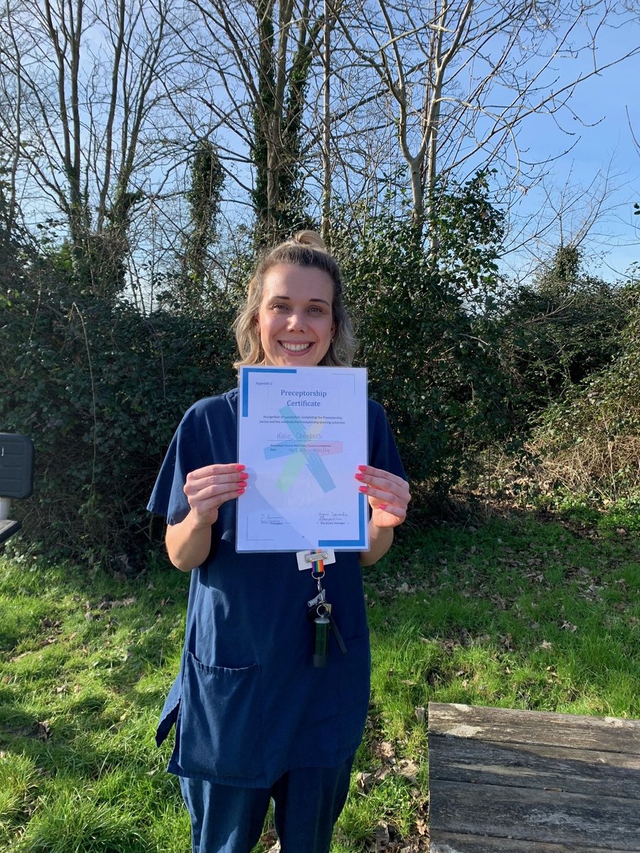 Dale Simpson (@dalesimpson8010) on Twitter photo Big Congratulations to Katie Chambers who has completed her #preceptorship today!
#rna #RegisteredNurseAssociate
<a href="/Meadowfield01/">Meadowfield</a>
<a href="/MapleWard5/">Maple Ward</a> Big Congratulations to Katie Chambers who has completed her #preceptorship today!
#rna #RegisteredNurseAssociate
<a href="/Meadowfield01/">Meadowfield</a>
<a href="/MapleWard5/">Maple Ward</a>