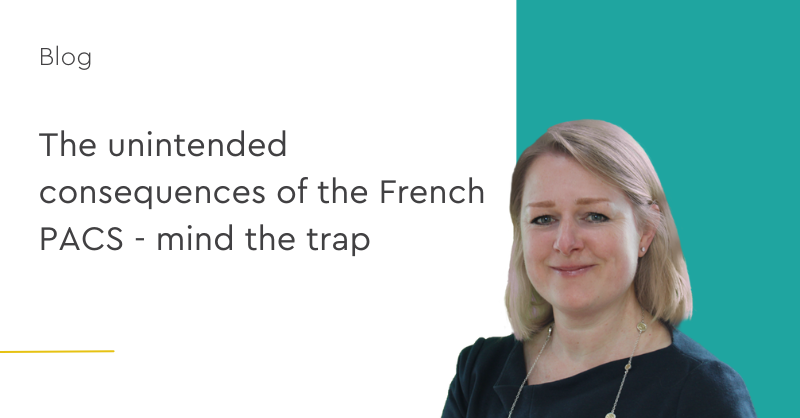 Claire Wood’s latest blog discusses the ramifications in England of the French Pacte Civil de Solidarité (PACS). Particularly crucial for clients with global ties.
 
Read the blog in full here: lnkd.in/eyhydTKT
 
#FrenchPACS #InternationalLaw #CrossBorderPlanning