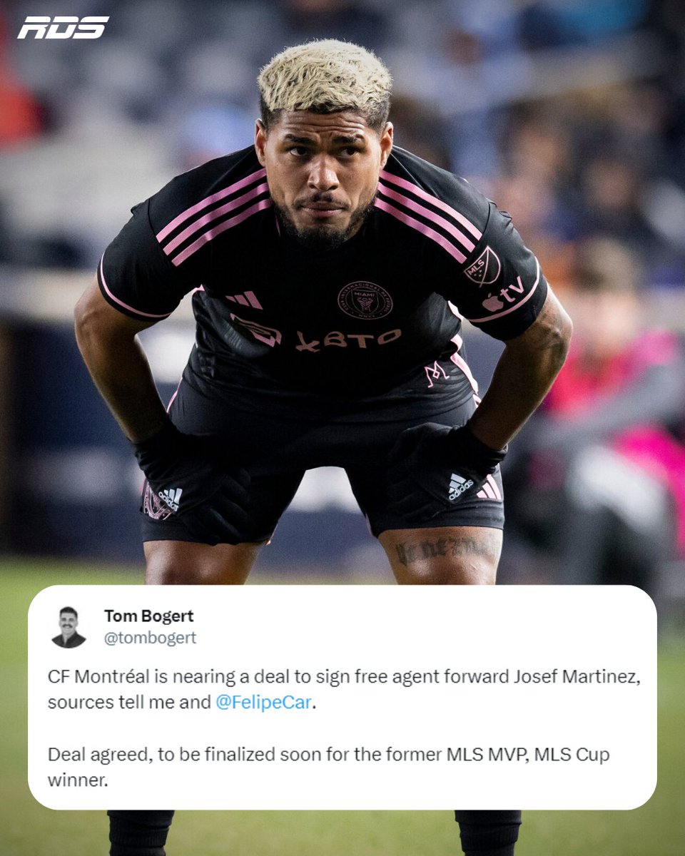 RDSca's tweet image. Les rumeurs s'intensifient sur la possible venue de Josef Martinez avec le CF Montréal!👀
En 161 matchs dans la MLS en carrière, Martinez a inscrit 105 buts!🔥