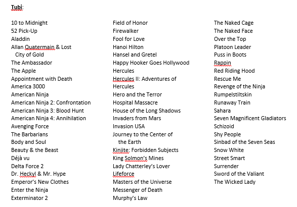 The Cannon Film Guide tweet media