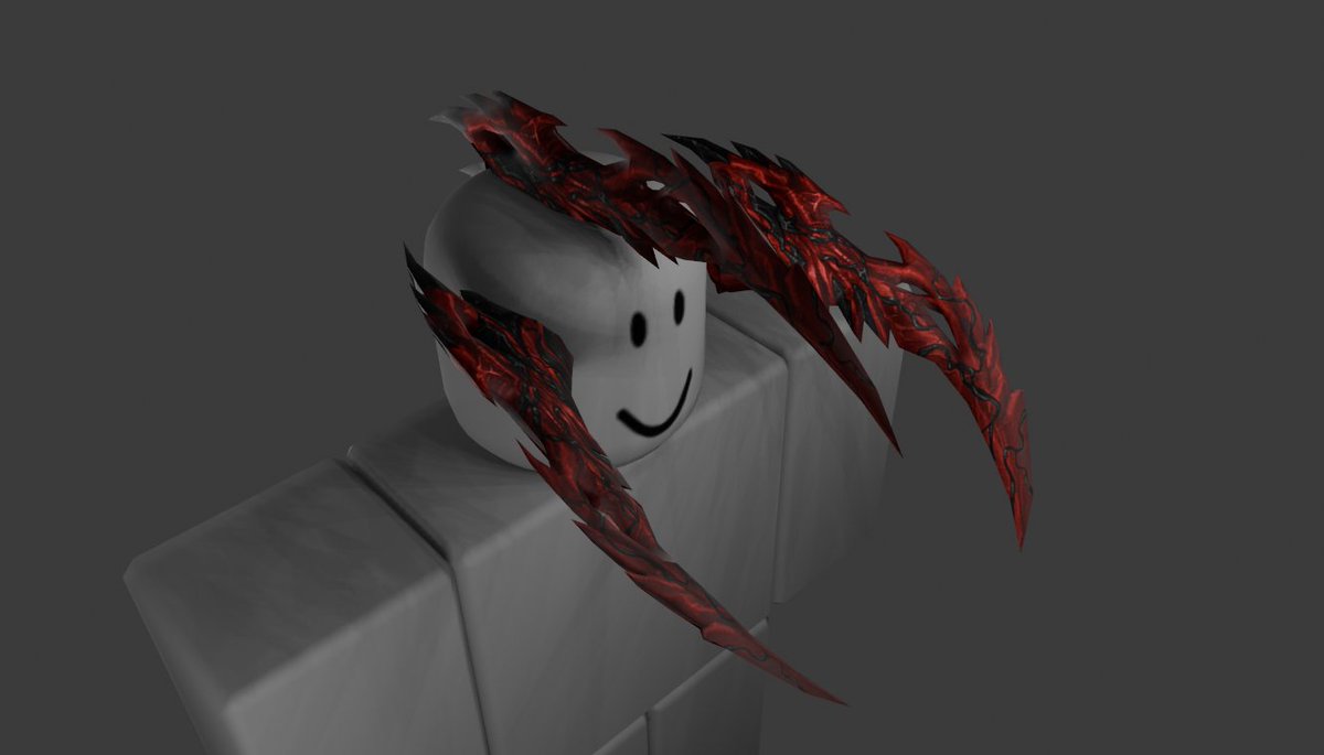 Rat66ugc's tweet photo. World Eater Horns.
"You can't escape nothingness."
#ROBLOX #RobloxUGC #RobloxUGCLimitedfree #robloxart #robloxdaybreak #RobloxDev #FreeUgc #RobloxUGCfree #robloxmodel #UGC #ugccreators #robloxblender #UGCprogram https://t.co/Nj4Xk2NohD
