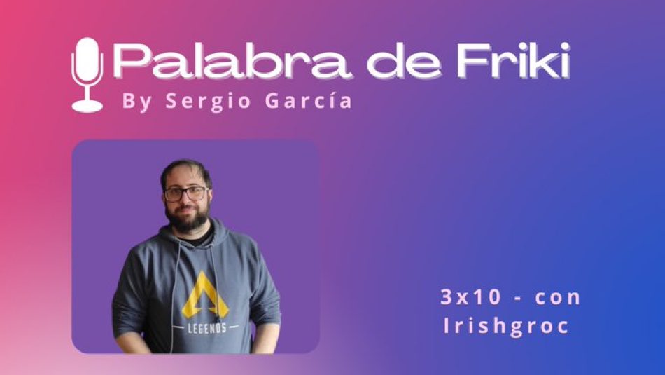 PalabraD3Friki's tweet photo. Frikis, ya podéis escuchar en @spotifypodcasts el episodio 3x10 del podcast. 

Os lo podéis poner mientras hacéis cosas, en el coche, trabajando… cuando prefiráis, lo importante es que lo escuchéis, que lo pasamos fenomenal con @Irishgroc 

https://t.co/uTDPEOwF9j https://t.co/DoYmFcwJlE