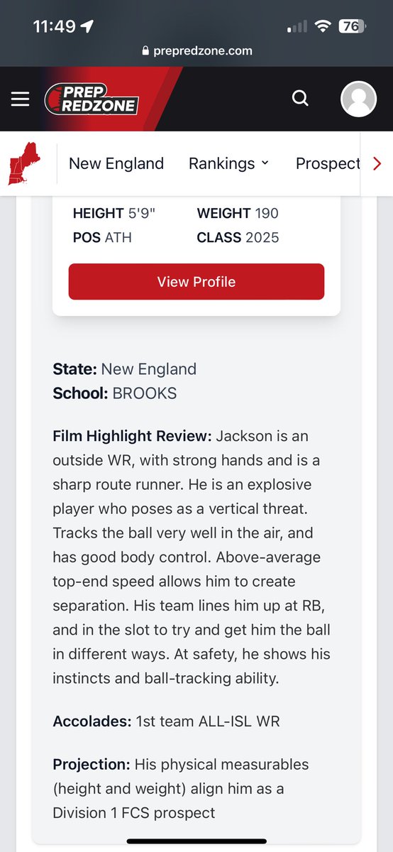 Thank you <a href="/BrianPhillips13/">Brian Phillips</a> for the write up! @PRZ_CoachSilva <a href="/CoachMartinESA/">Coach Martin</a> <a href="/BrooksFb/">Brooks School Football</a>