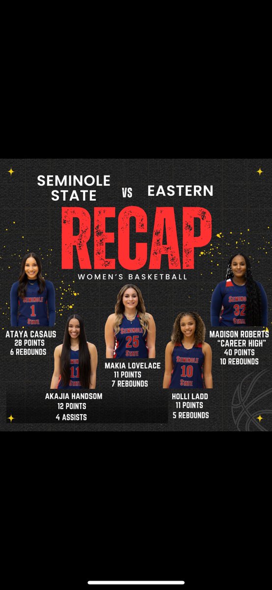 Seminole State WBB🏀 tweet media