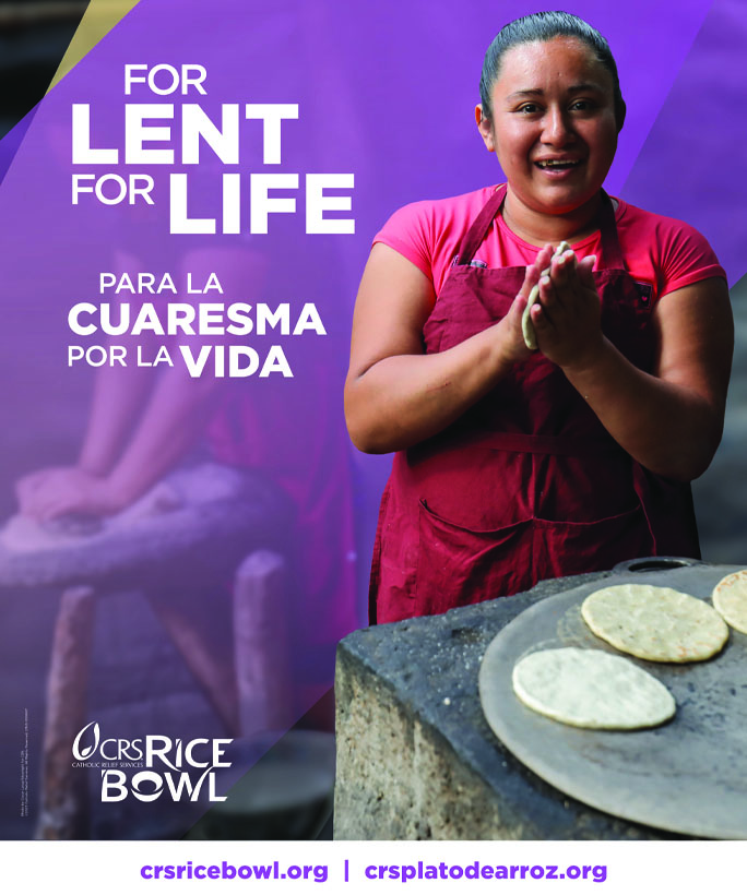 This month, we begin our Lenten Journey—#CRSRiceBowl. We’ll encounter communities in Uganda 🇺🇬, El Salvador 🇸🇻 and Indonesia 🇮🇩 who are overcoming hunger & the impacts of climate change. Your family can participate through prayer, fasting & almsgiving 👉 brnw.ch/21wGAQf.
