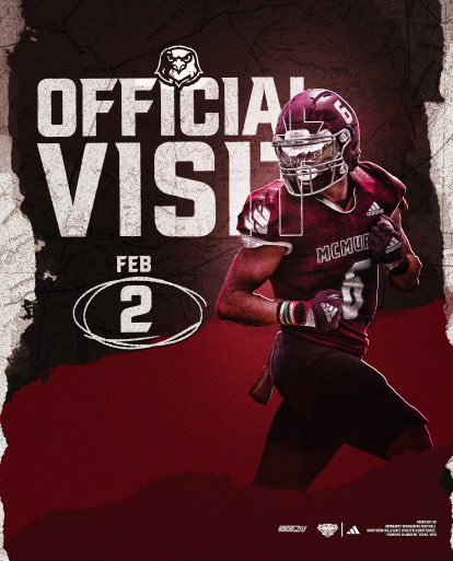 I will taking my visit tomorrow at <a href="/McMURRYFOOTBALL/">McMURRY FOOTBALL</a> looking forward to tour of the campus. <a href="/CoachRauMCM/">Mark Rau</a> <a href="/CoachNealMcM/">JORDAN NEAL</a> 
<a href="/satxhsfb/">SATXHSFB</a> <a href="/FbCougar/">ClarkCougarFB</a> <a href="/nlevelsports/">Next Level Sports</a>