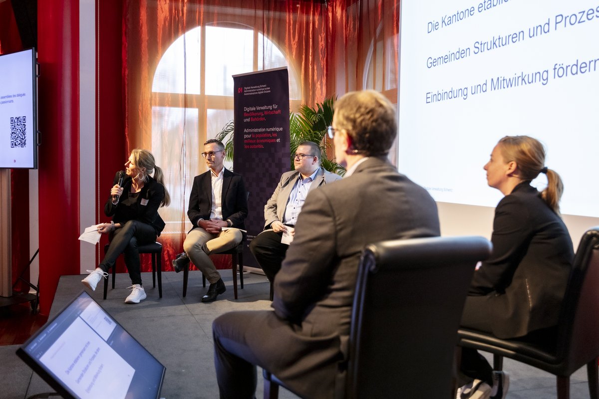 Digitale Verwaltung Schweiz tweet media