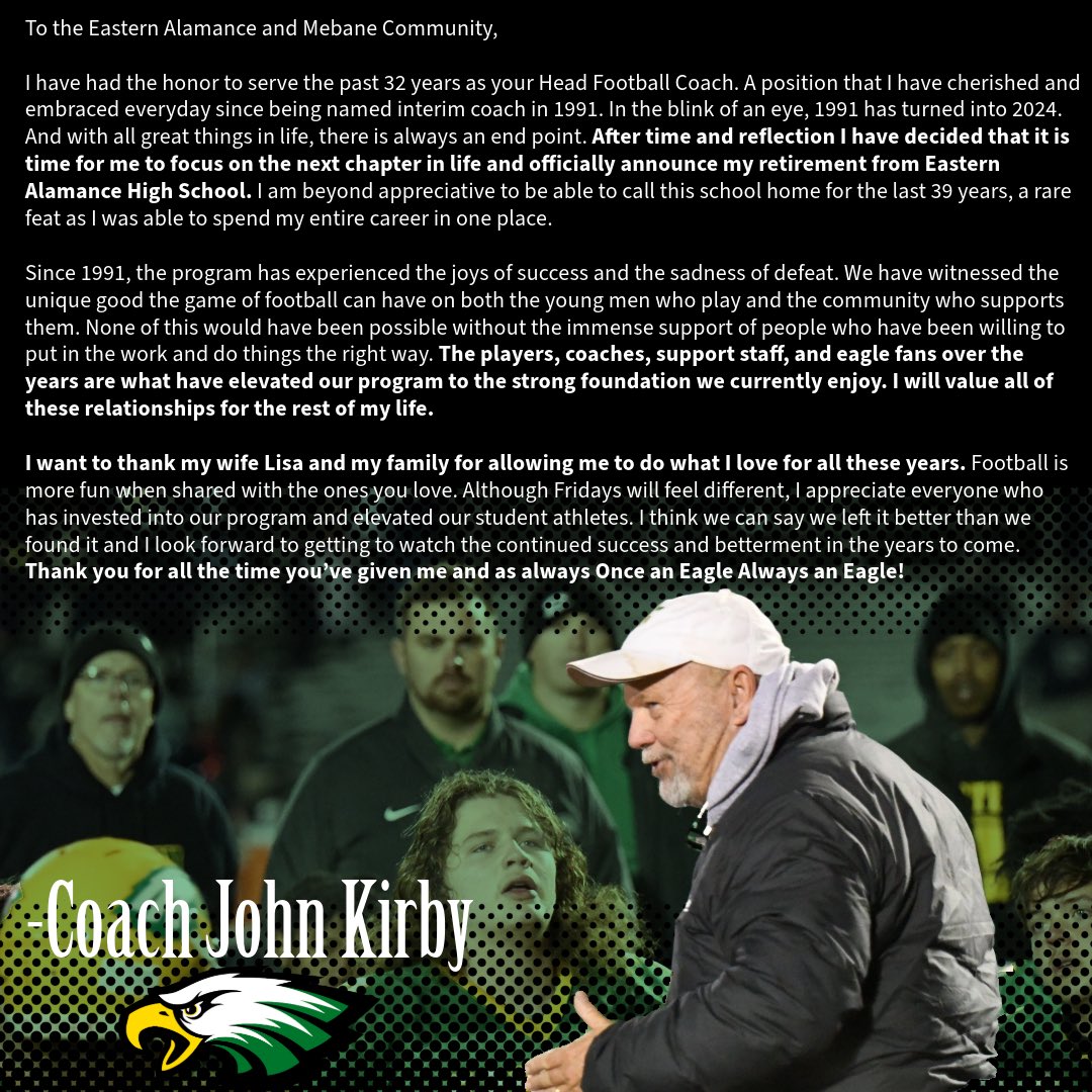 Eastern Alamance Football tweet media
