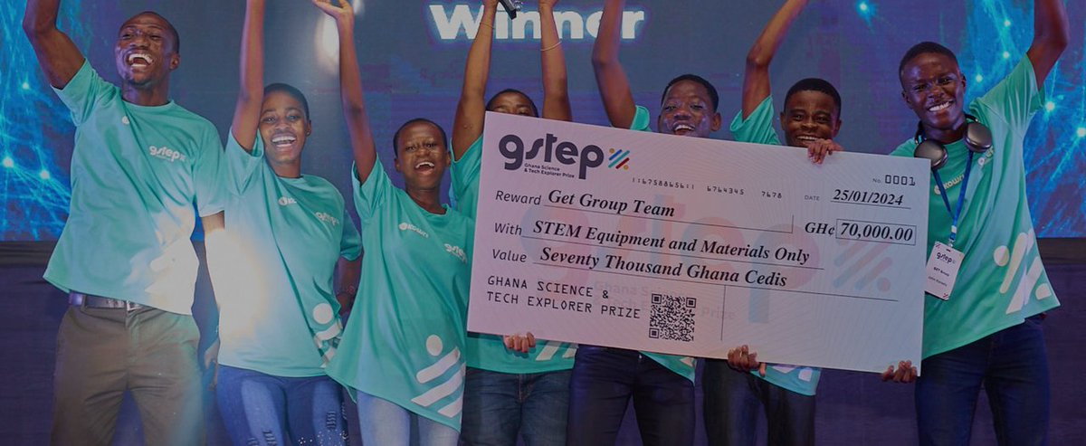 Celebrating the 2023 <a href="/GSTEP_GH/">Ghana Science & Tech Explorer Prize</a> Challenge's finale with <a href="/SusannaHausman3/">Susanna Hausmann</a>! 🚀

Innovative STEM &amp; entrepreneurship projects by Ghana's youth were presented. Congrats to all involved! 🏆

bit.ly/3ug89Zh 
 
<a href="/Foundation_DO/">Dreamoval Foundation</a> <a href="/foundervine/">Foundervine</a> <a href="/MESTAfrica/">MEST Africa</a> <a href="/Challenge_Works/">Challenge Works</a> <a href="/Dext_Tech/">Dext Technology LTD</a>