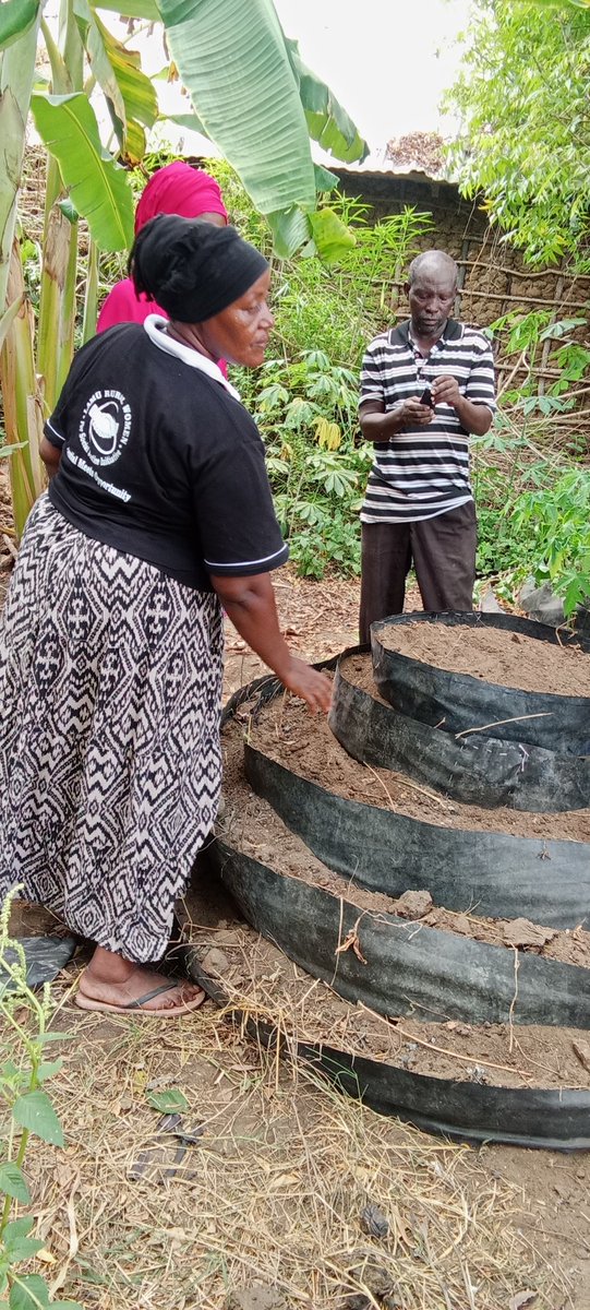ngangace's tweet photo. Young parents gaining skills on multistorey kitchen garden
   Way of reducing mortality, mobility rate
#availability of vegetables at lower rate https://t.co/sjhSRjmyTV