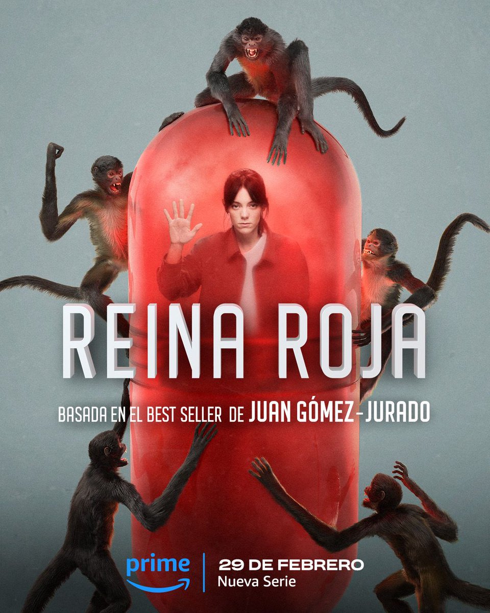 JuanGomezJurado's tweet photo. Da igual las veces que los vea, no me creo lo increíbles que son los primeros pósters que vais a ver de #ReinaRoja de aquí al 29 de febrero. https://t.co/I5bsFKJAZp