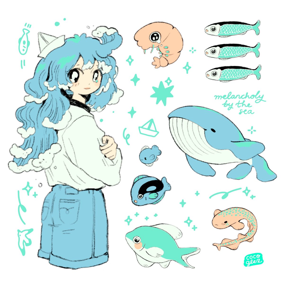coco__glez's tweet photo. melancholy by the sea 🐋🌊✨ https://t.co/0xfJNYvdcs