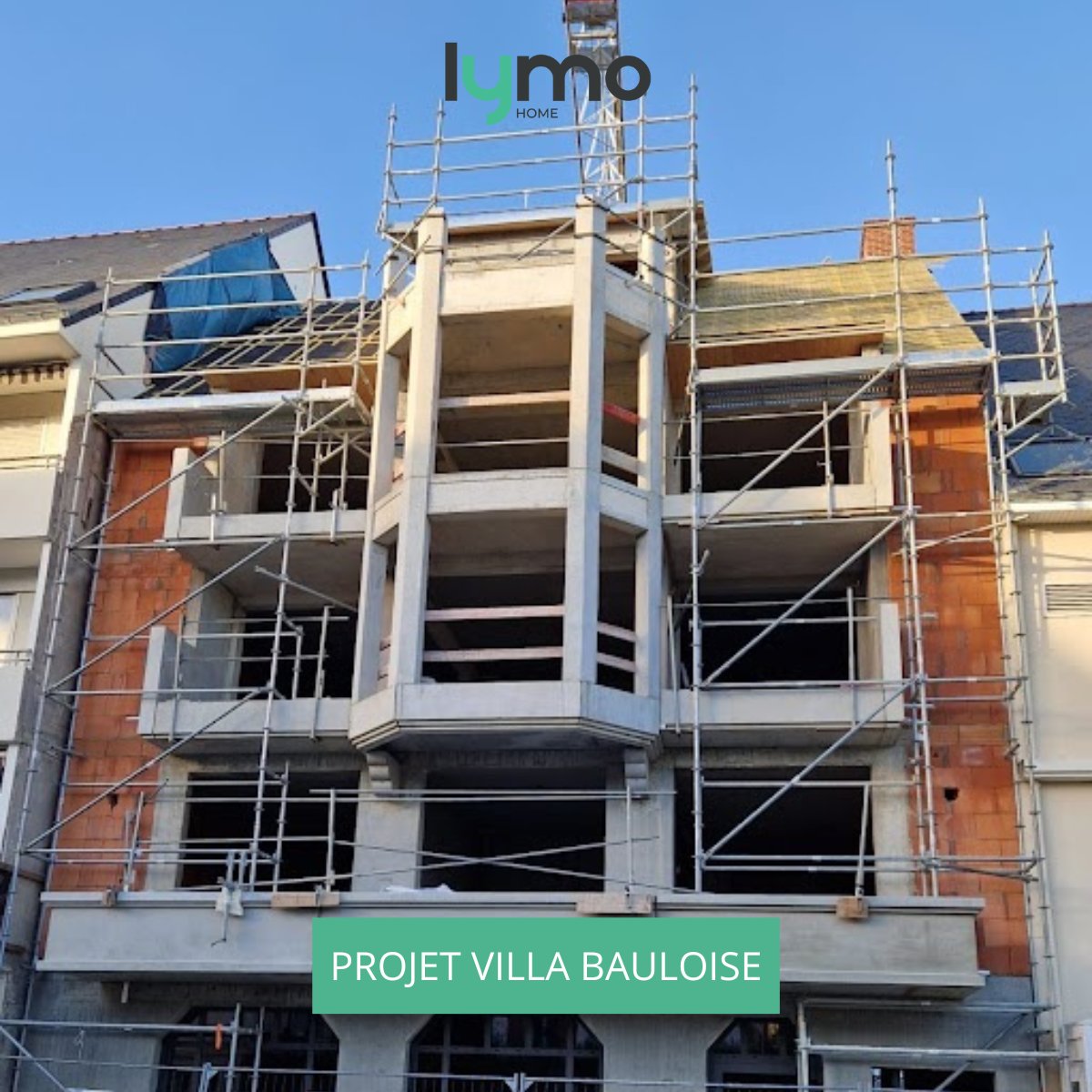 | Travaux |
Focus sur le projet Villa Bauloise  🏗️
Cette mini-résidence de 7 logements située à La Baule-Escoublac continue de se développer !

Il reste encore un T1 de 29m2 disponible !
📧 commercial@lymo.eu
📞 05 82 95 62 53

#residence #immobilier #logement #projet