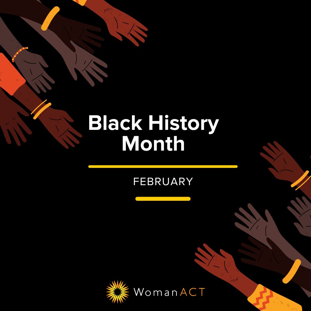 Join us this #BlackHistoryMonth as we celebrate and honour the strength and achievements of Black people everywhere. Let's shed light on the unique challenges faced by Black women and work to create a future rooted in equity and justice. womanact.ca/projects/build…