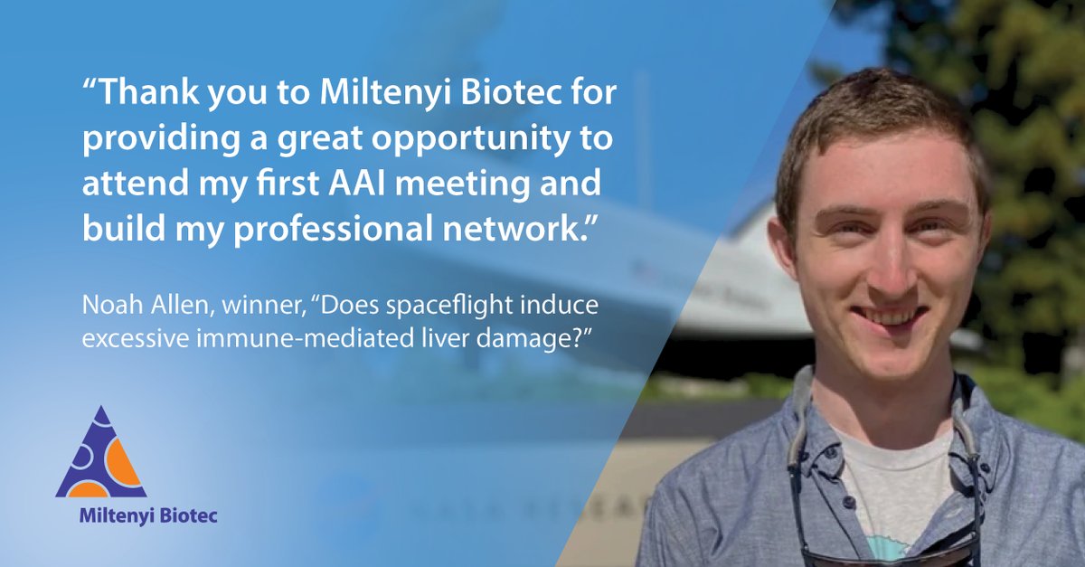 Get inspired by last year’s Immunology Innovator Award winner, Noah Allen. Learn more about how you can apply and receive an all-expense paid trip to this year’s IMMUNOLOGY2024™ conference in Chicago! ow.ly/wheA50QwFUF