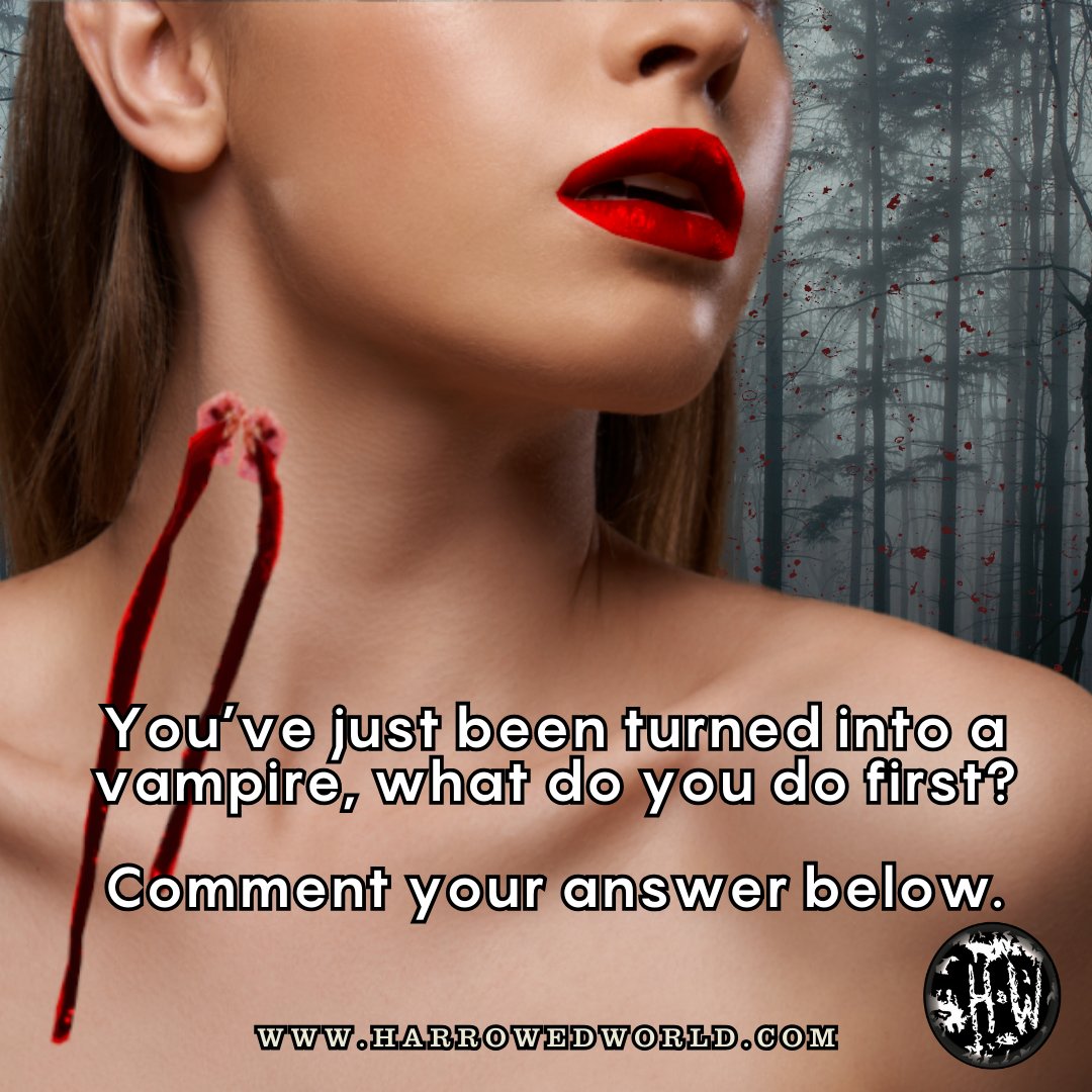 HarrowedWorld's tweet photo. You’ve just been turned into a vampire, what do you do first?

Comment your answer below.

#vampire #vampires #vampcore #vampirecore #vampirism #vampireaesthetic #vampyre #vampyr #vampiregoth #vtm #vtmb #vtmb2 #vampiric #vampiresofinstagram #gothichorror #gothcore #gothic https://t.co/aj2vY9ntHW
