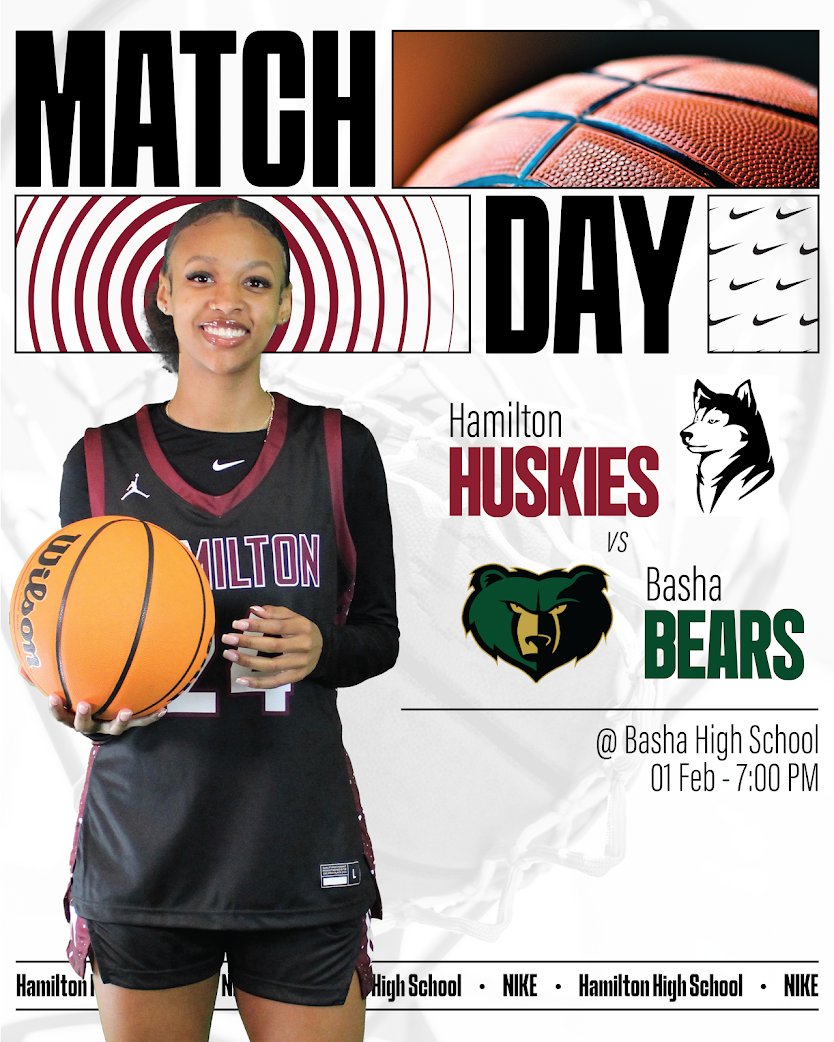 The Lady Huskies are taking on Basha on the road. Good luck Huskies! <a href="/CUSDAthletics/">CUSDAthletics</a> <a href="/HamiltonHoops/">Hamilton Girls Hoops</a>