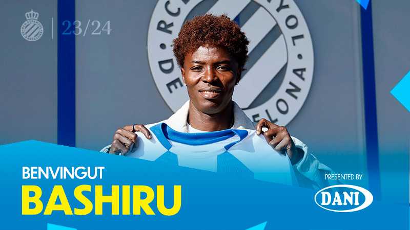 Moviemientos del último día de mercado

El Espanyol B anuncia la llegada de Bashiru Mohammed. El delantero ghanés llega cedido desde el Talavera aunque esta temporada ha jugado cedido en el Vélez.