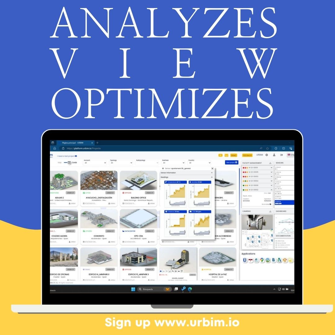 Urbim's 3D modeling and GIS integration redefine data analysis for smarter asset management. Visualize, analyze, and optimize with precision. Elevate your asset game with Urbim. 🚀🗺️ #SmartAssets #DataOptimization