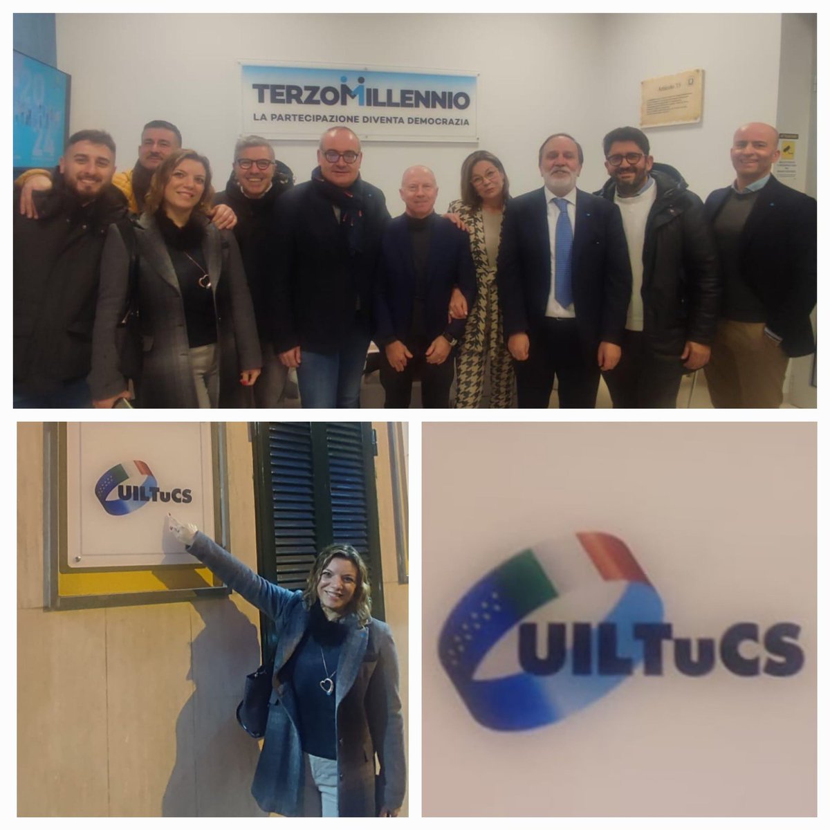 #daltuoterritorio 

🔵 Taglio del nastro oggi per una nuova sede della #Uil in #Campania: si tratta dello spazio, in cui la #Uiltucs avrà un suo efficiente ufficio, ad Afragola, in via Torino angolo via Firenze.  Presente il segretario generale Paolo Andreani