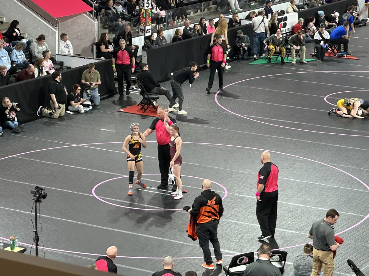 northpolkcomets's tweet photo. Elyse wins 19-10 and advances to the 2nd round! #GoComets @AnkenyGirls https://t.co/XGDo51ABAn