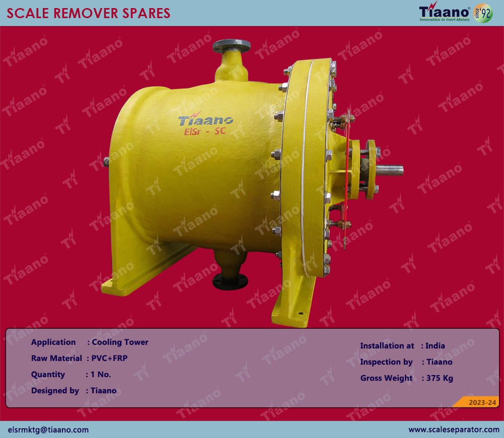 scale_seperator's tweet image. Reactor for Electrolytic Scale Remover:
Platinized group of precious Mixed Metal Oxide (MMO) coated titanium electrodes for Oxygen rich with light Chlorine generation insitu.
#reactoroperationlowvoltage, #lowpowerconsumption, #reducedenergyconsumption, #FRP #chlorineproducer