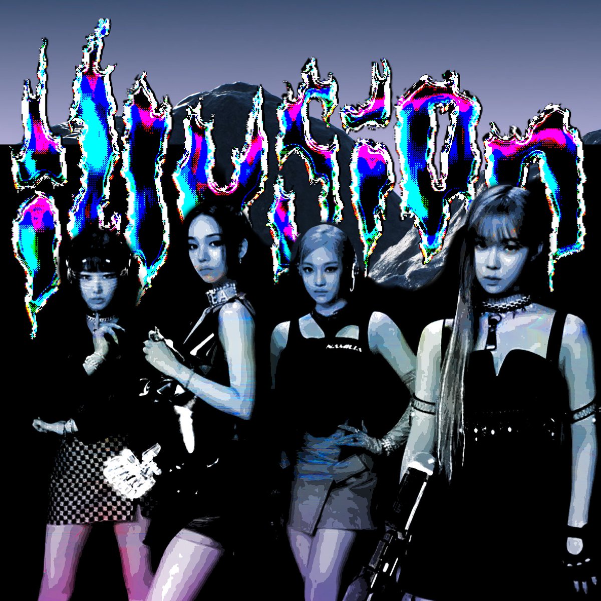 ADORB2B's tweet photo. ADOR GIRLS 좋아하다 " #ILLUSION
✮ ⋆ ˚｡𖦹 ⋆｡°✩ 1ST PRE/RELEASE 

👾✮👾✮👾✮👾

OUT NOW

[ # ] #ADOR #SingleHLC #LUV #ELECTRA  #SHADOW #HADLER #BILLIE ; [ @ ] @RHallucinado @ADORHALLUCINATE https://t.co/sGfDjNhVmn