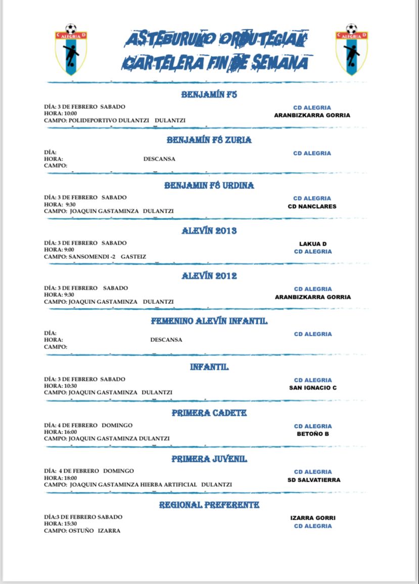 CD Alegría tweet media