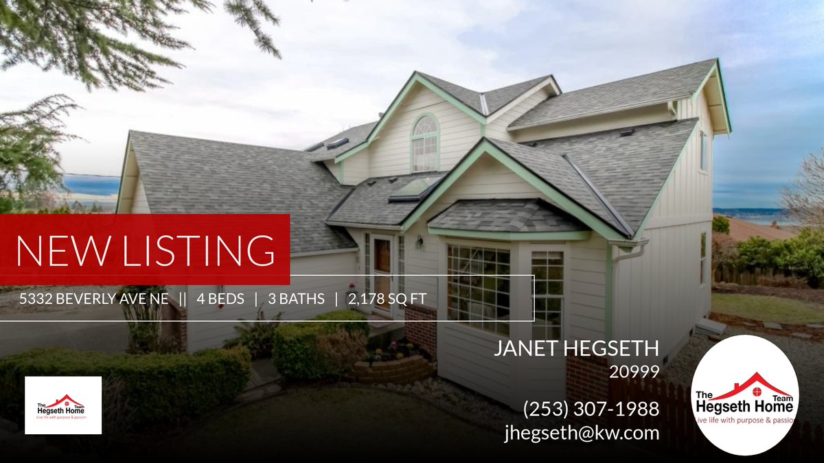 jhegseth's tweet photo. 📍 New Listing 📍 Take a look at this fantastic new property that just hit the market located at 5332 Beverly Ave Ne in Tacoma. Reach out here or at (253) 307-1988 for more information

Living Life with Purpose and Passion

Your Re... https://t.co/QQ4vxH4vCI https://t.co/oXYn0YH9Xg