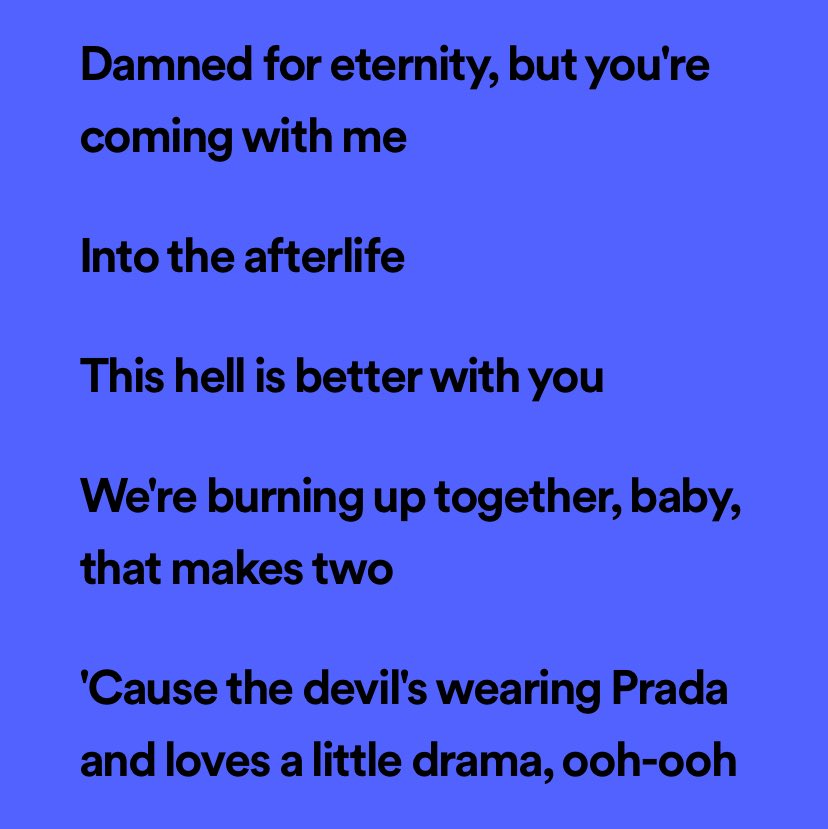 THE LYRICS THOOOO 😭😭