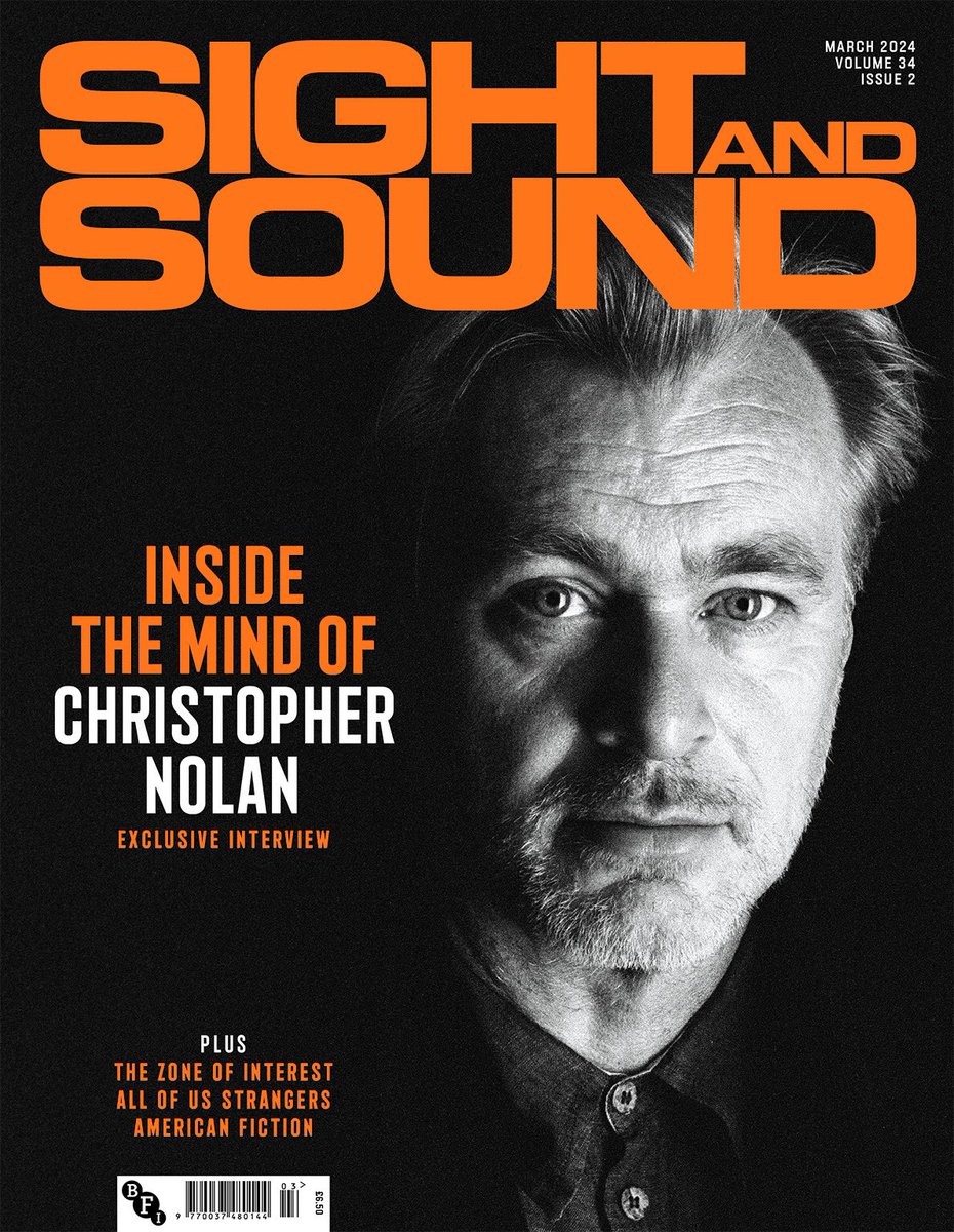 Mike Williams ✊ (@itsmikelike) on Twitter photo The new issue of <a href="/SightSoundmag/">Sight and Sound magazine</a> is here
In possibly the most in-depth interview Christopher Nolan has ever given he shares his views on the past, present and future of cinema
On sale next week 👌
#ChristopherNolan #Oppenheimer The new issue of <a href="/SightSoundmag/">Sight and Sound magazine</a> is here
In possibly the most in-depth interview Christopher Nolan has ever given he shares his views on the past, present and future of cinema
On sale next week 👌
#ChristopherNolan #Oppenheimer