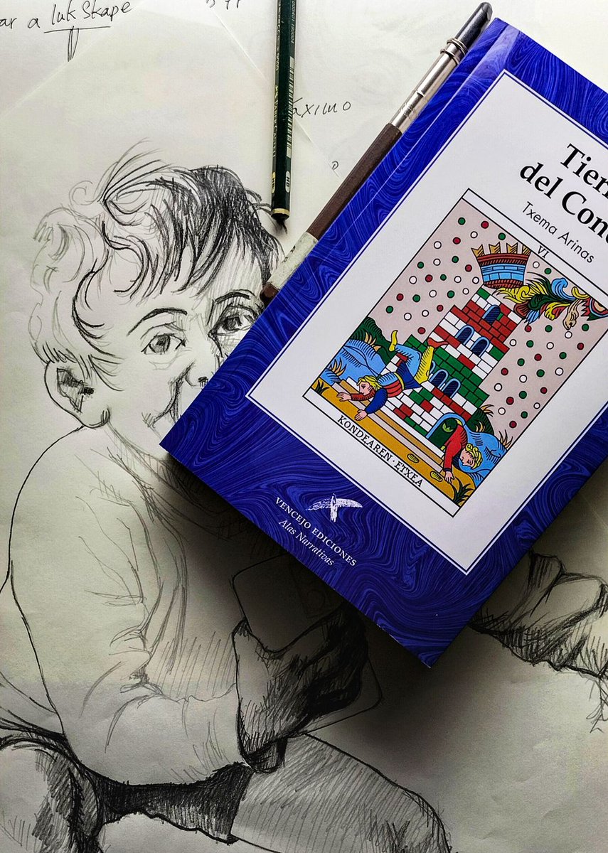 Juan Pablo Alvarez Merino
4h  ·
Placer y regocijo para los próximos días.
Por fin he conseguido en Elkar el último libro de Txema Arinas. Que este jueves presentará en la Casa del Libro de Gasteiz, en compañía de Dorleta Ortiz de Elguea. Allí estaré.