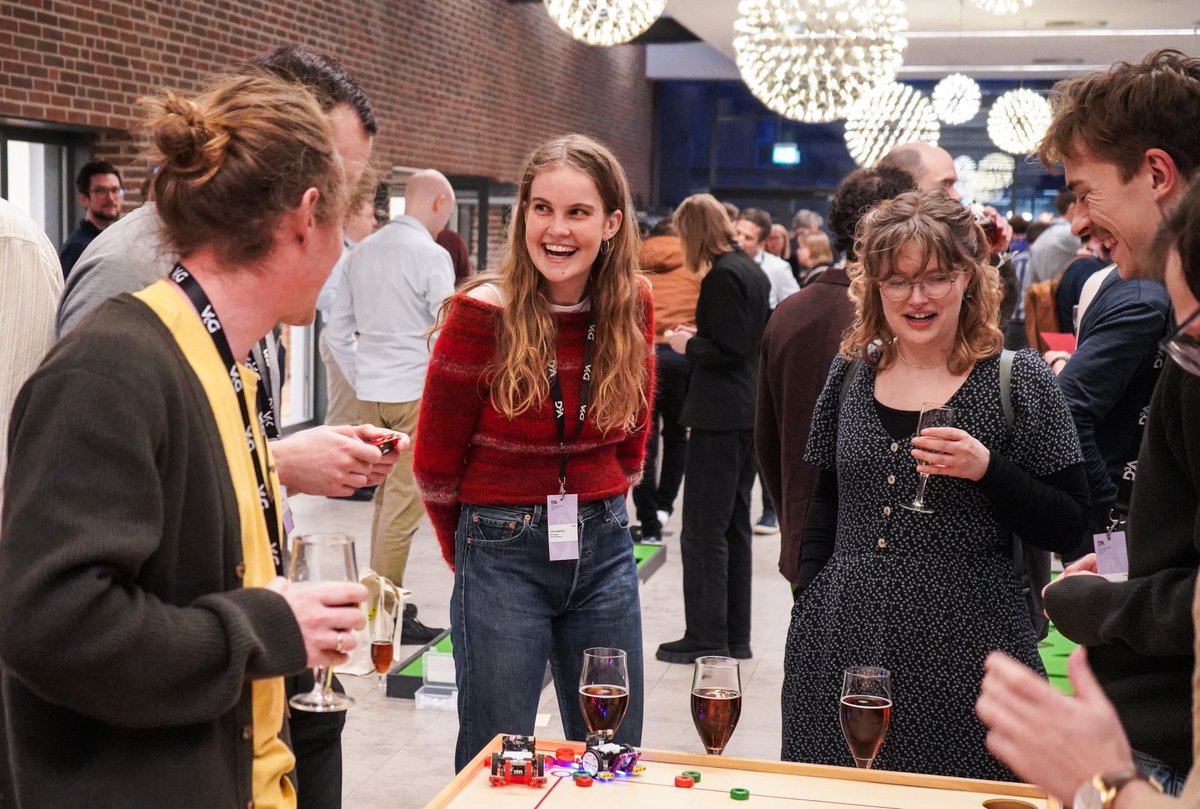 Breaking free from conventional networking activities at D3A 1.0! No more business cards or elevator pitches. We embrace connecting over games like 'Cockroach Poker' and robot golf. How do social activities boost your conference experience? Share your conference on📸#D3A