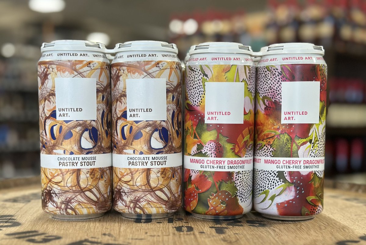 TheBottleShopga's tweet image. @untitledartbev Chocolate Mousse pastry stout &amp;amp;
Mango Cherry Dragonfruit gluten free smoothie sour #WIbeer #chocolatemousse #pastrystout #mangocherrydragonfruit #smoothiesour #glutenfree