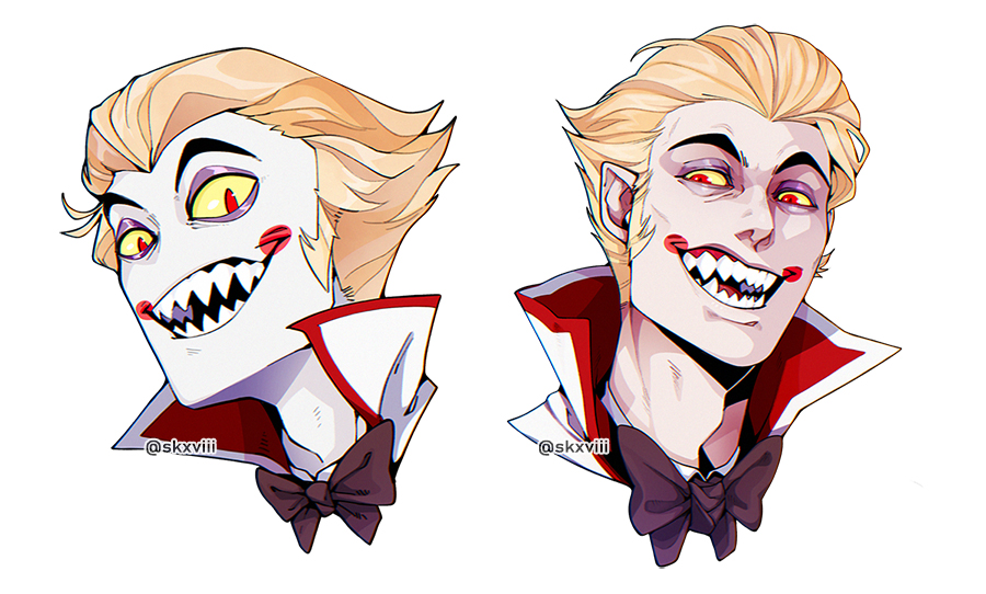skxviii's tweet photo. Short King🍎

#HazbinHotel #hazbinhotellucifer https://t.co/xulzvtTGbi