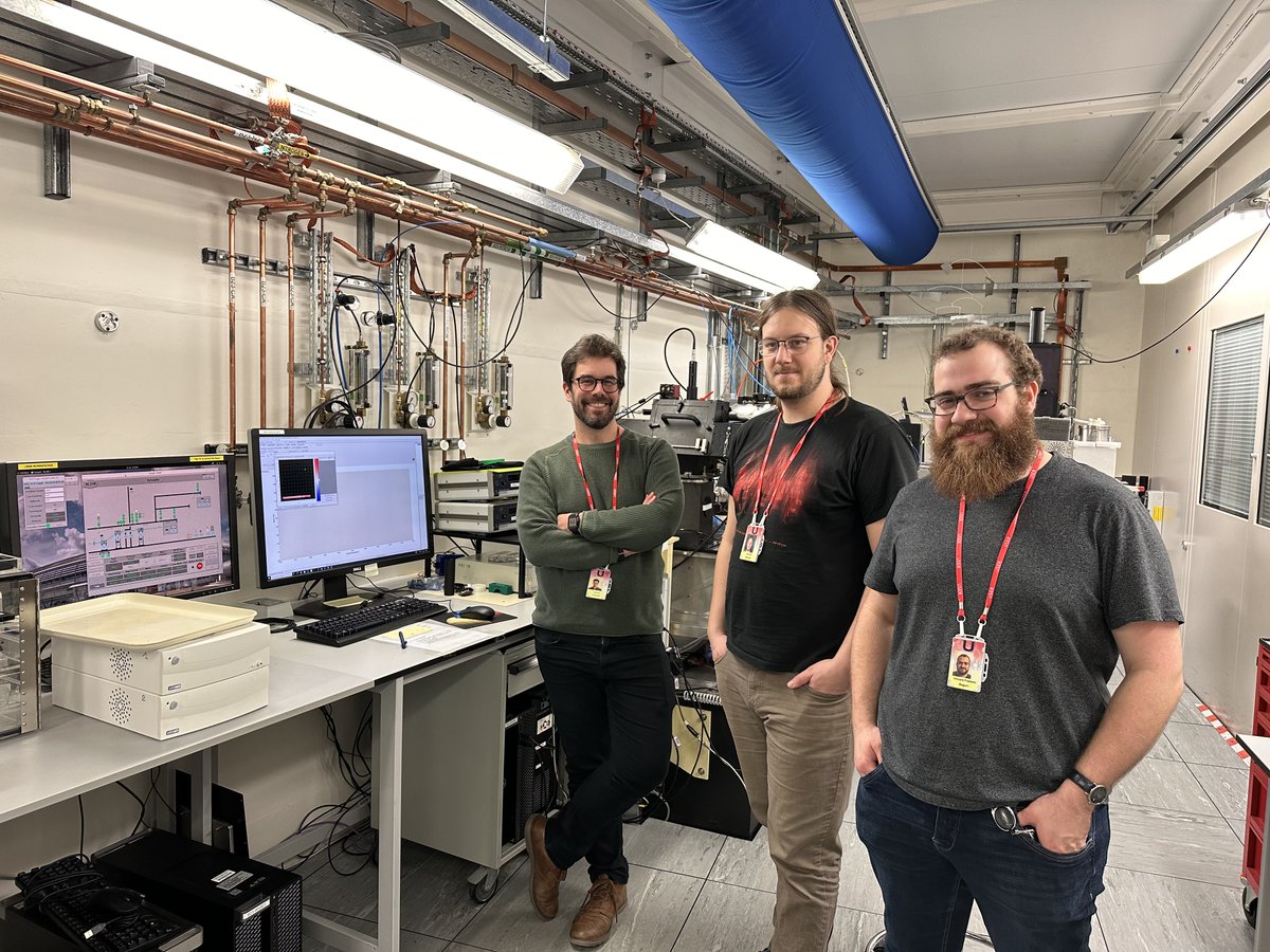 B23_Diamond (@b23_diamond) on Twitter photo This week <a href="/JeromeCharmet/">Jérôme Charmet</a> 's group continues their adventure in cell-free protein synthesis at <a href="/b23_diamond/">B23_Diamond</a>, <a href="/DiamondLightSou/">Diamond Light Source</a>.
#proteins #CircularDichroism #DiamondLightSource This week <a href="/JeromeCharmet/">Jérôme Charmet</a> 's group continues their adventure in cell-free protein synthesis at <a href="/b23_diamond/">B23_Diamond</a>, <a href="/DiamondLightSou/">Diamond Light Source</a>.
#proteins #CircularDichroism #DiamondLightSource