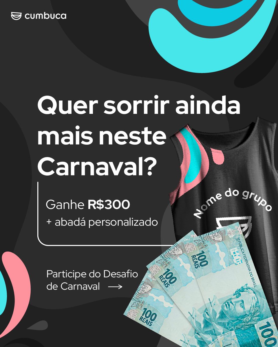 appcumbuca's tweet photo. Temos uma surpresa pro carnaval de vocês ☺️

Se tiverem qualquer dúvida, estou à disposição! https://t.co/dt8nR4feTO
