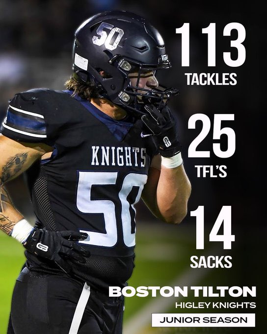 <a href="/CoachBox6/">Darrius Darden-Box</a> Hey coach… I’m a 6,2 235 LB/DE. (113 tkls, 25 tfls, 8 QB hurry’s, and 15 SACKS!)I was a first team all conference player for my teams state run! 💍 3.7 gpa. can you please check out my film? hudl.com/v/2MipsK