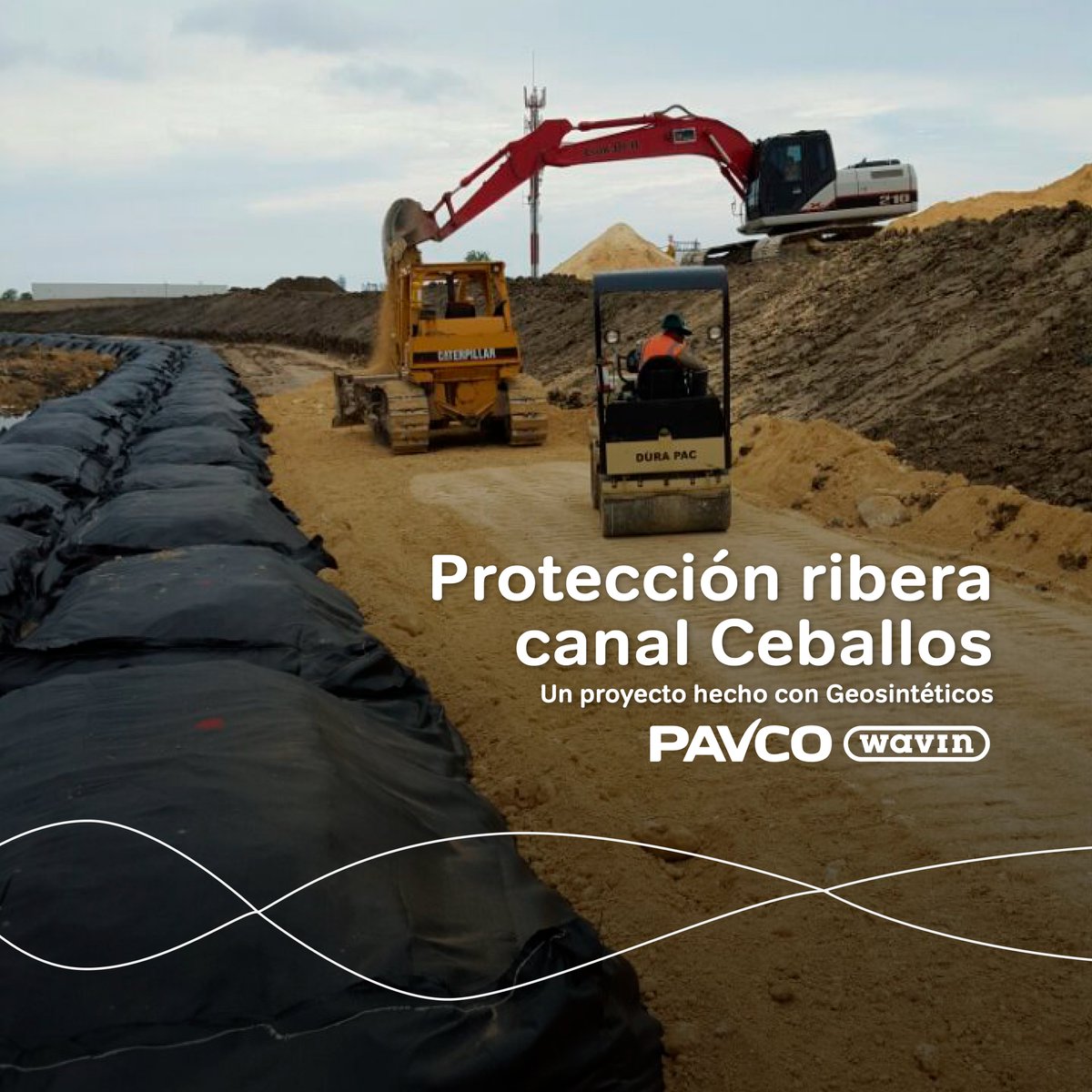 PavcoWavinGEOS's tweet photo. ¿Cuál fue el reto de este proyecto? 🤔 🏗

Encauzar las aguas que desembocan en la bahía de Cartagena por medio del Canal Ceballos y proteger las áreas aledañas de cualquier inundación.

Esto se logró a través del uso de Geobox de gran dimensión con los que se crearon diques. https://t.co/P5FvxC7Sn5