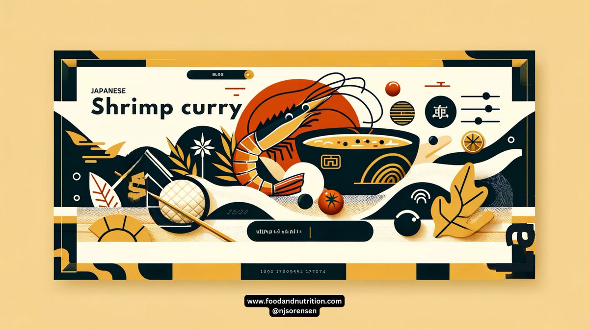 njsorensen's tweet photo. 🍤 Dive into the rich history of Japanese Shrimp Curry! A fusion of cultures 🌍 creates this scrumptious delight. Perfect for seafood lovers! 🐠🍛 #foodie #healthyeating #eatclean #nutrition #eatyourveggies Eatright #Justcook https://t.co/qtVch2exBZ https://t.co/iSCxDXp8rX