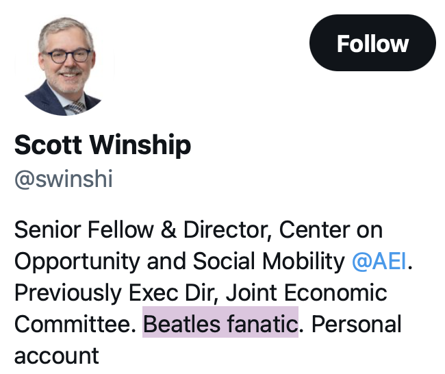 litwack's tweet photo. typical Beatles lover https://t.co/yGl450AVpK