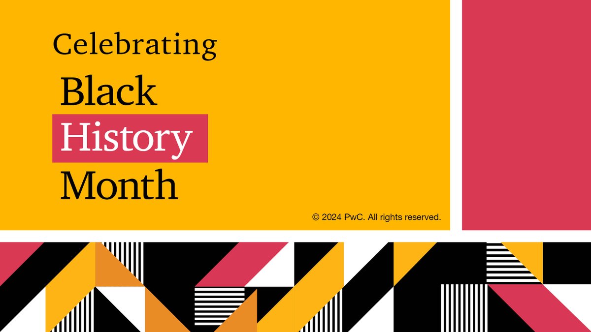 #BlackHistoryMonth is a time to reflect and celebrate the contributions, achievements and cultural heritage of Black Americans. I'm #PwCProud of how our people will build on our culture of belonging and observe this month together with @PwCUS' Black Inclusion Network.