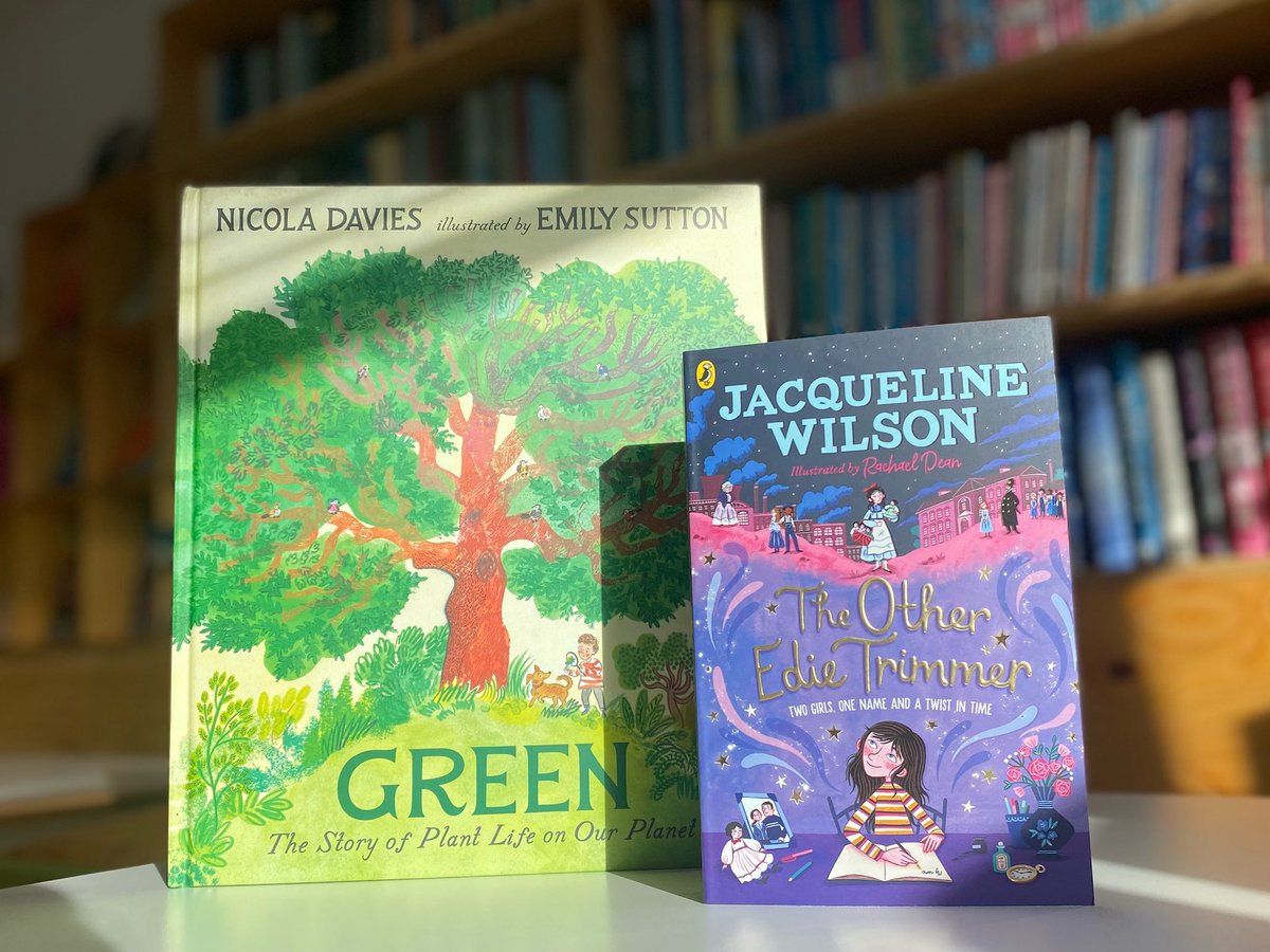 The best way to kick off this month is with new books from *the* mistresses of Chrildren's lit as #Green and #TheOtherEdieTrimmer hit the shelves! 🌱 Guaranteed to fire the imagination, we're so excited to hear what readers think of Nicola and Jacqueline's brand new books! 🎉