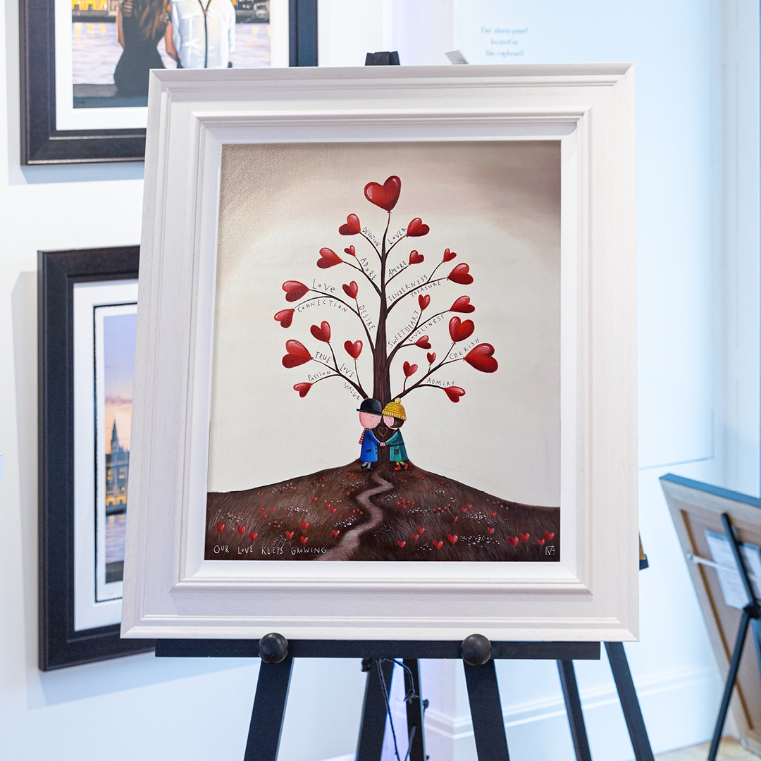 Brand new Michael Abrams originals just landed at the Artmarket Gallery!❤️ Which would you choose?