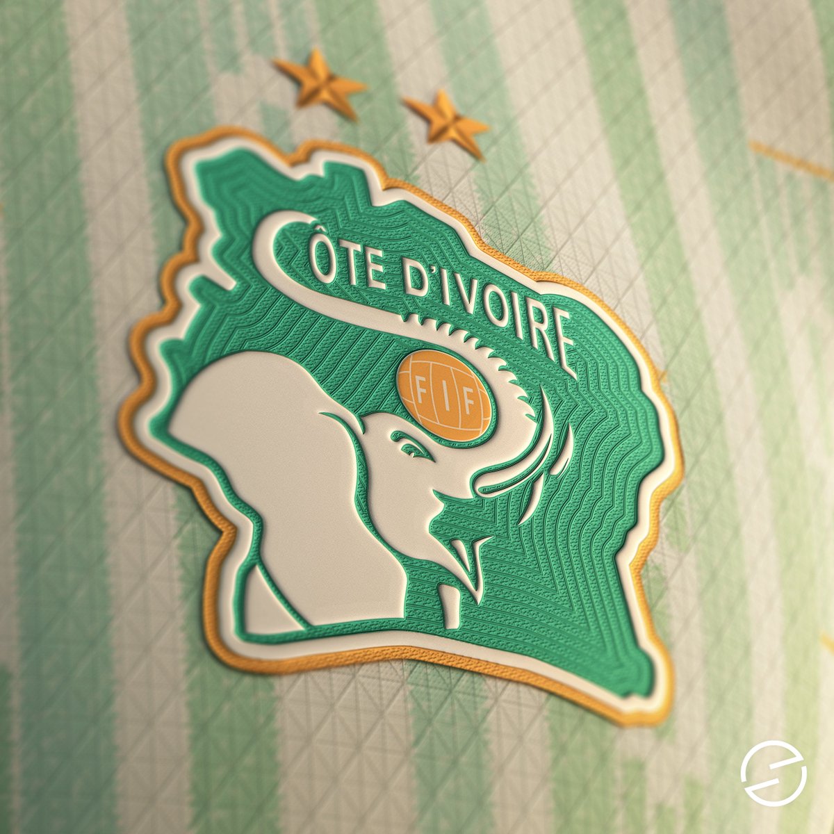 Côte d'Ivoire x Puma concept away shirt by <a href="/Sithuralom/">Sithuralom</a>

Featuring traditional baule cloth pattern (handmade textile from Ivory Coast). 

 #ivorycoast #cotedivoire #kitdesign #conceptshirt