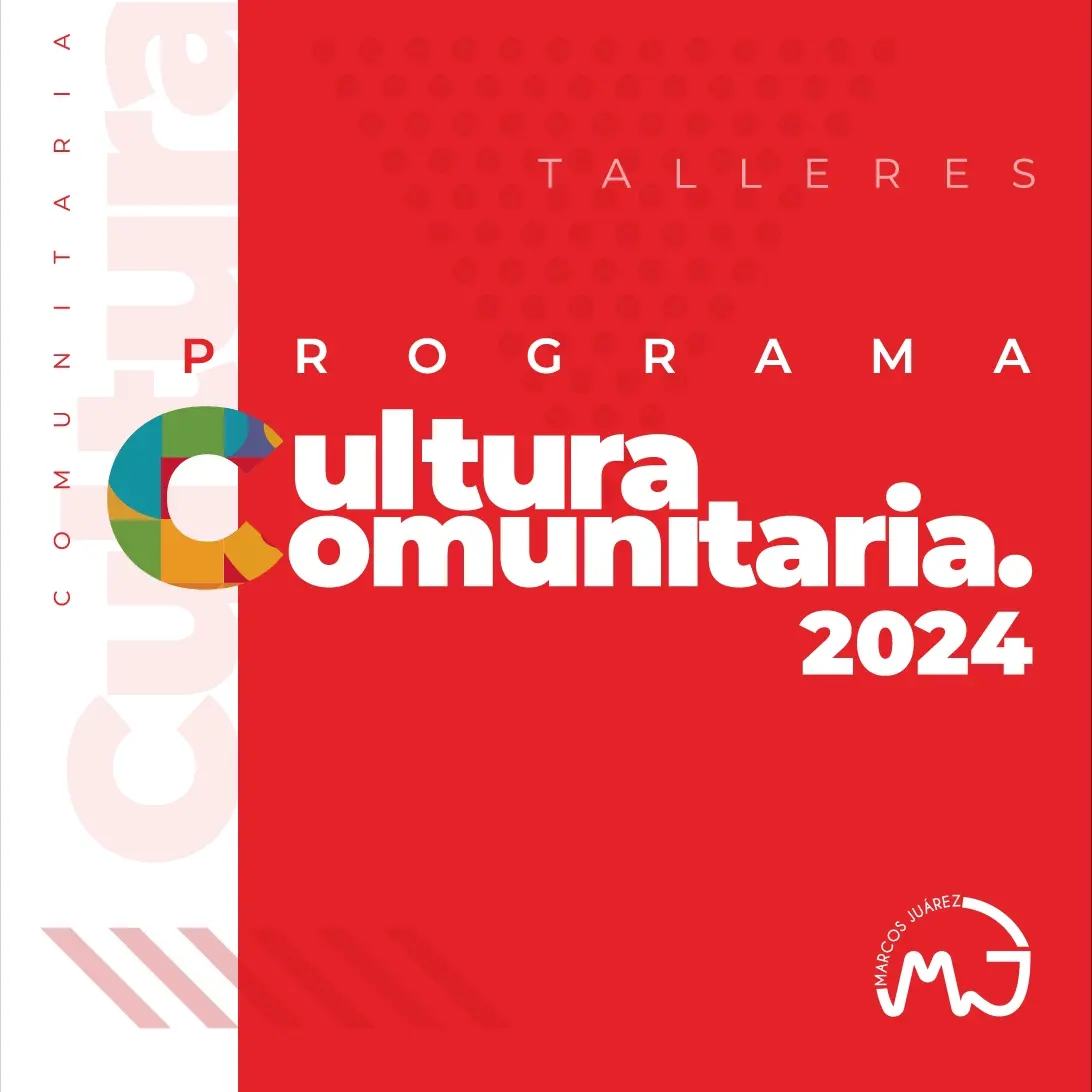 [RED DE CIUDADES] La Secretaría de Cultura y Deporte de la Municipalidad de Marcos Juárez abre la convocatoria a talleristas de disciplinas artísticas y deportivas para el Programa Cultura Comunitaria 2024.Las propuestas deberán presentarse hasta el 29/02. bit.ly/4bmwM7u