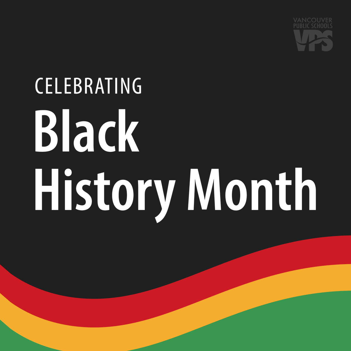 VPS is proud to join our nation in honoring Black History Month, an annual commemoration of African American history and achievement.    Our schools will celebrate, honor, and learn by engaging in a variety of activities and events throughout the month. #BlackHistoryMonth