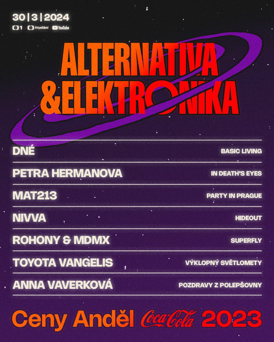 dnecko's tweet photo. Thanks for the shortlist nominations Ceny Anděl 🖤 https://t.co/DTqklRc3ch